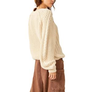 Free People Frankie Cable Sweater